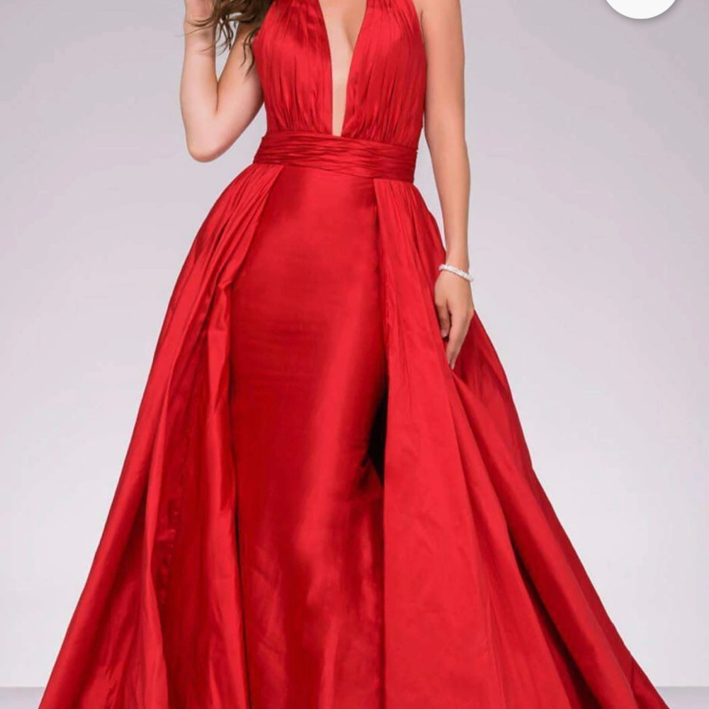 Jovani Halter Dress - NWT no alterations - Picture 8 of 8
